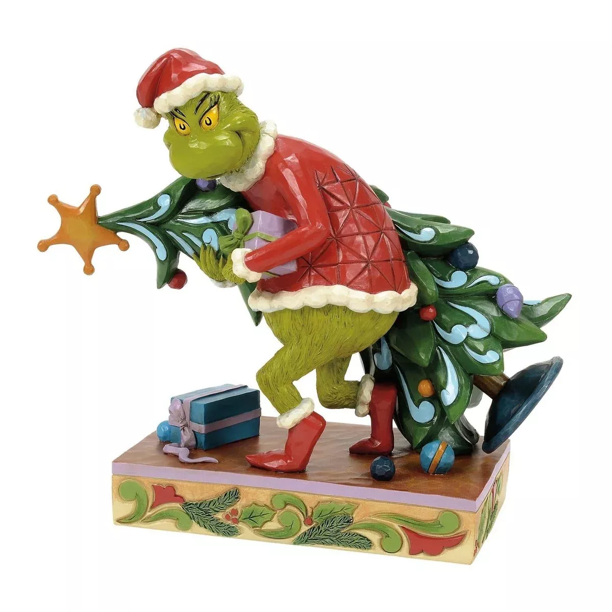 How the Grinch Stole Christmas - Grinch Stealing Tree Jim Shore