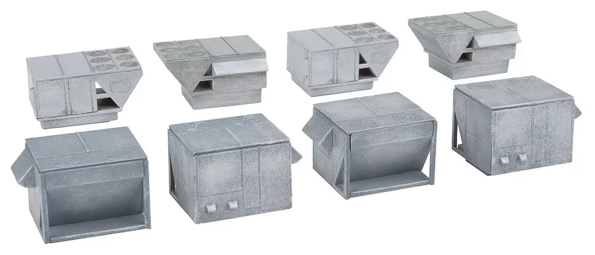 HVAC UnitsN Scale Super Detail Kit