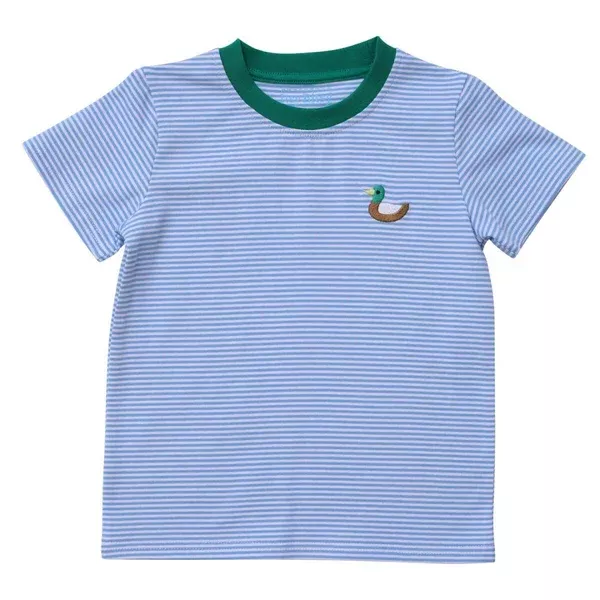 Itsy Bitsy Embroidered Duck Tee