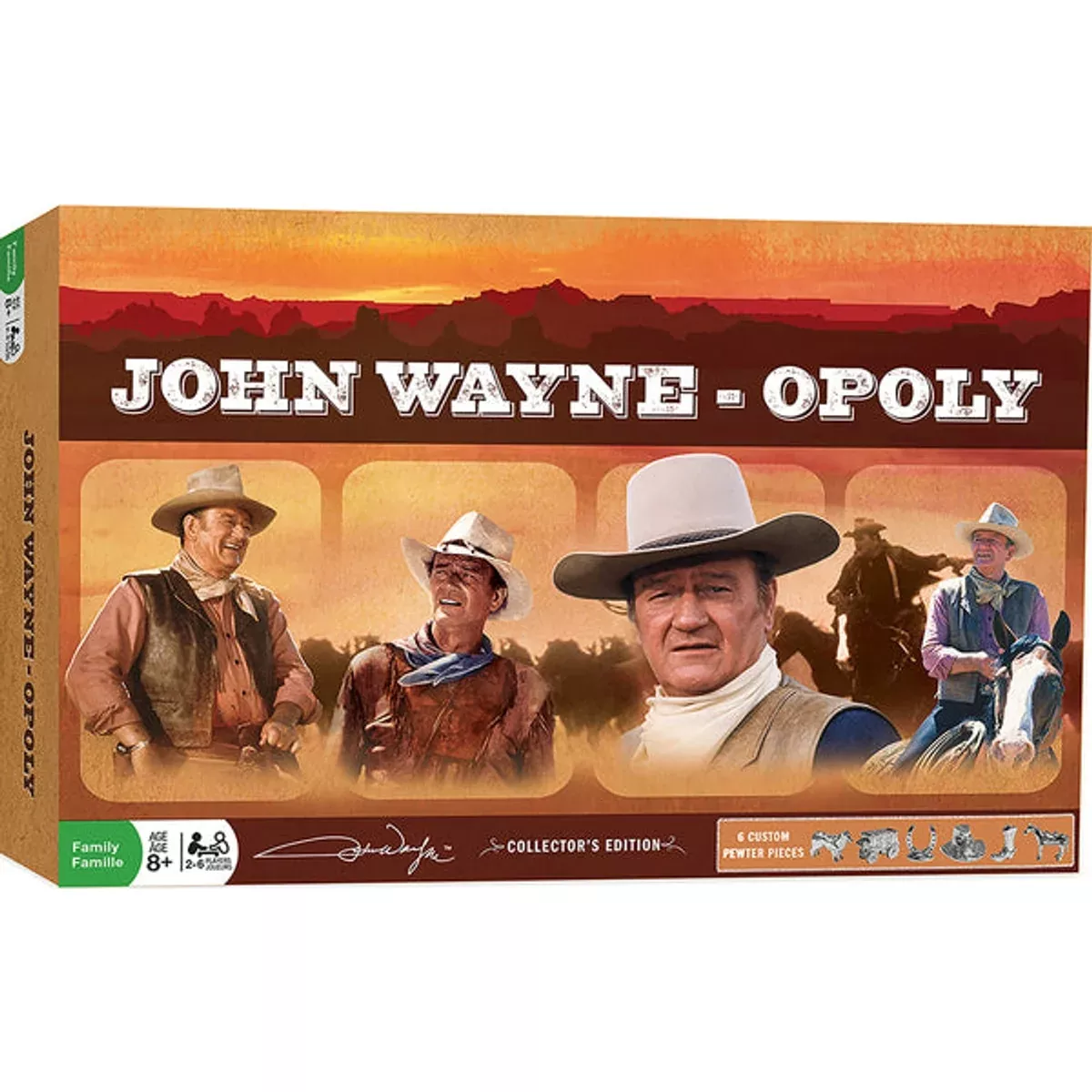 John Wayne Opoly Board Game