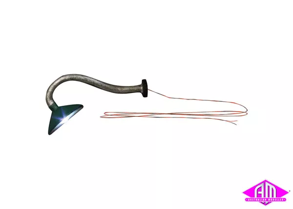 JP5654 - Wall Mount Lights - Gooseneck 2pc (HO Scale)