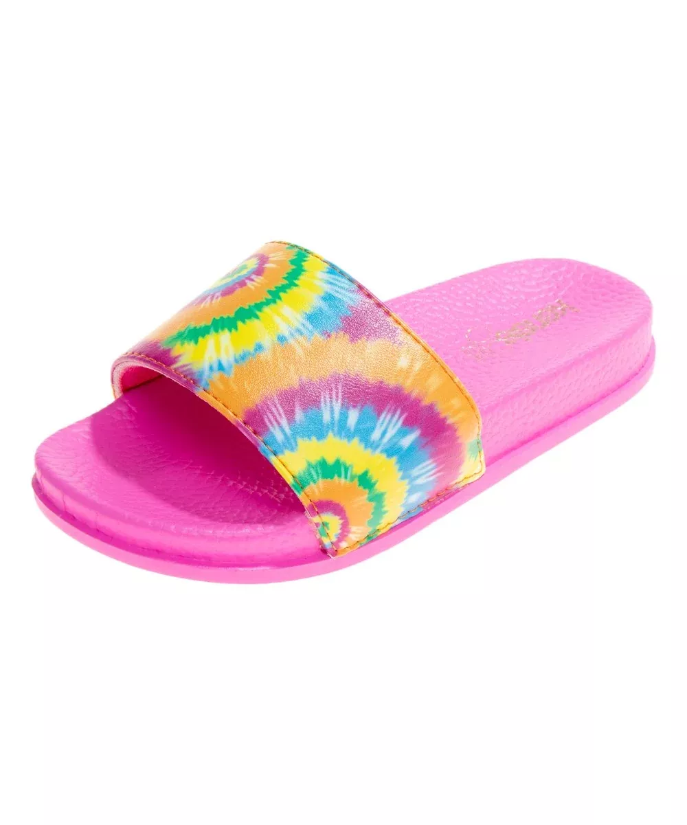 Kensie Girl Slides-Tie Dye