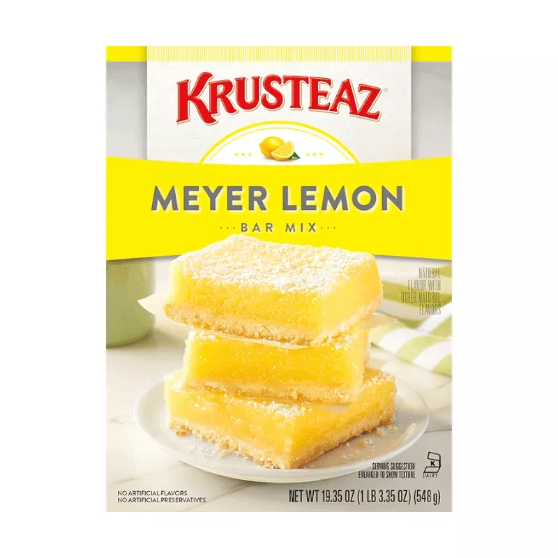 Krusteaz Meyer Lemon Bar Mix|19.35 oz