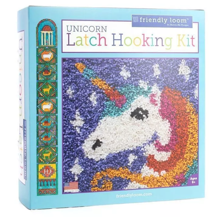 Latch Hooking Kit Unicorn