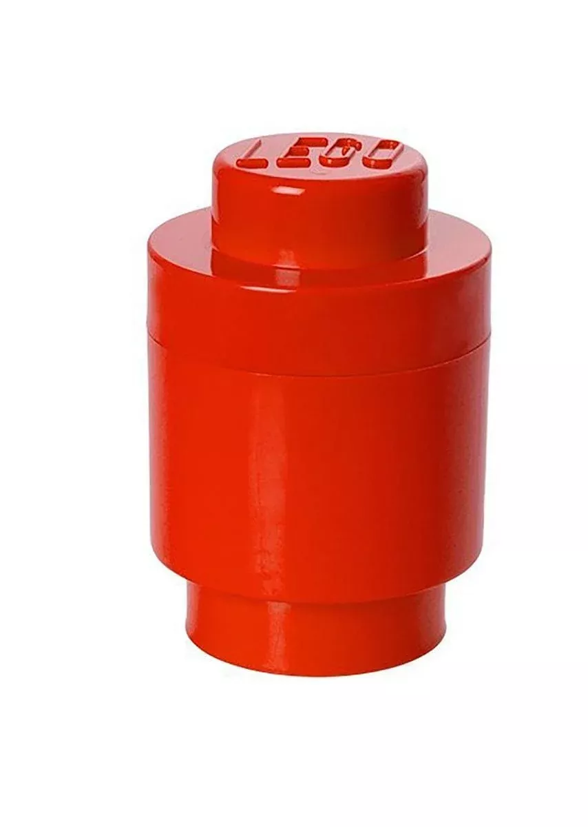 LEGO Round Storage Brick 1, Bright Red