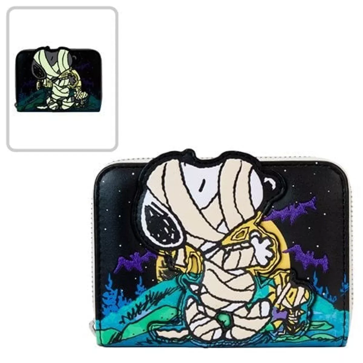 Loungefly Peanuts Snoopy Mummy Wallet