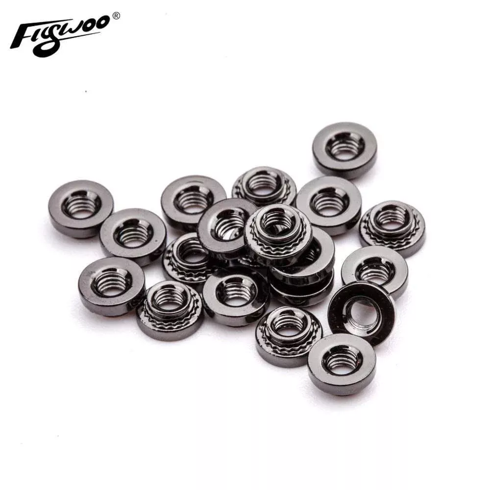 M3 Press Nuts (20pcs) - Gun metal