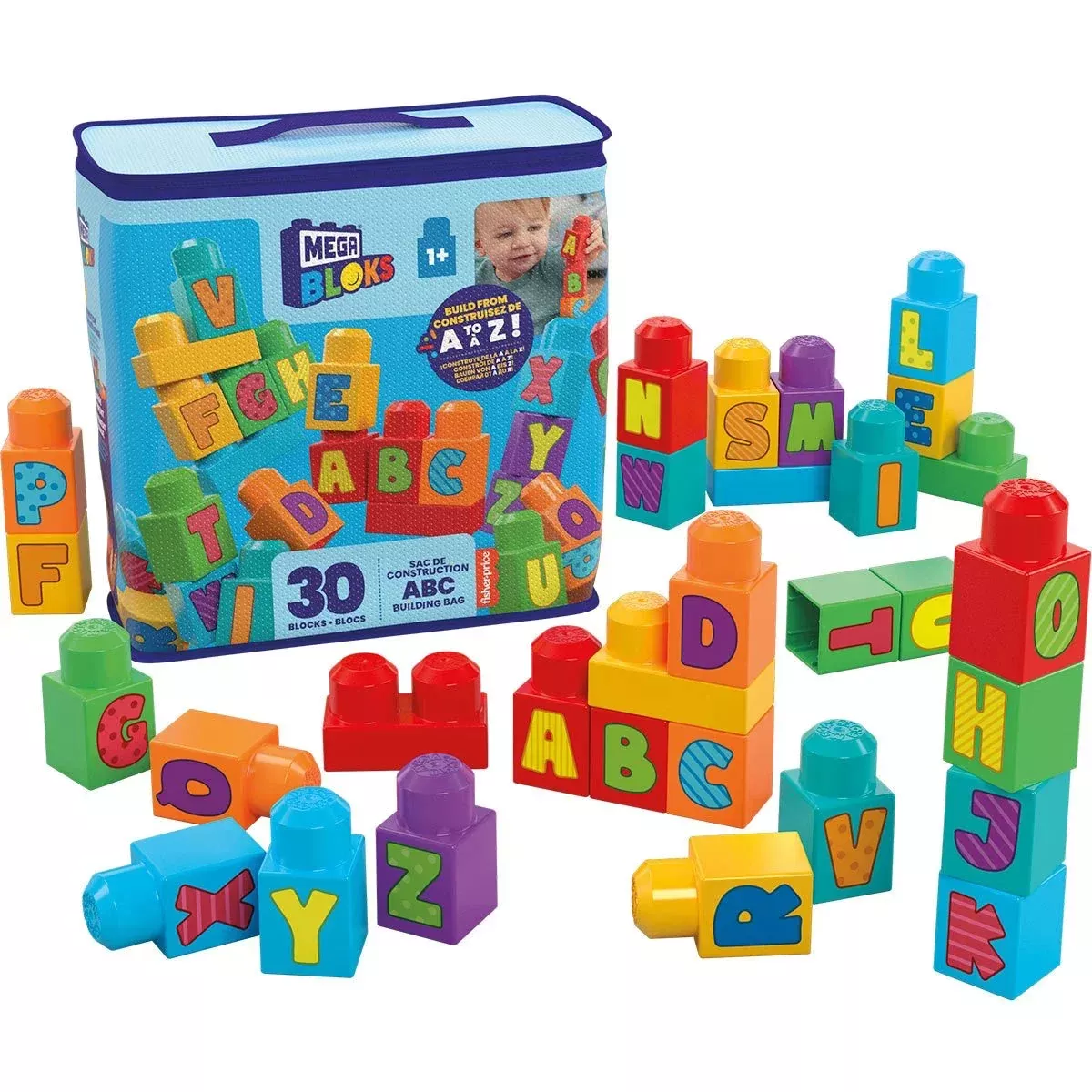 MEGA BLOKS ABC Building Bag