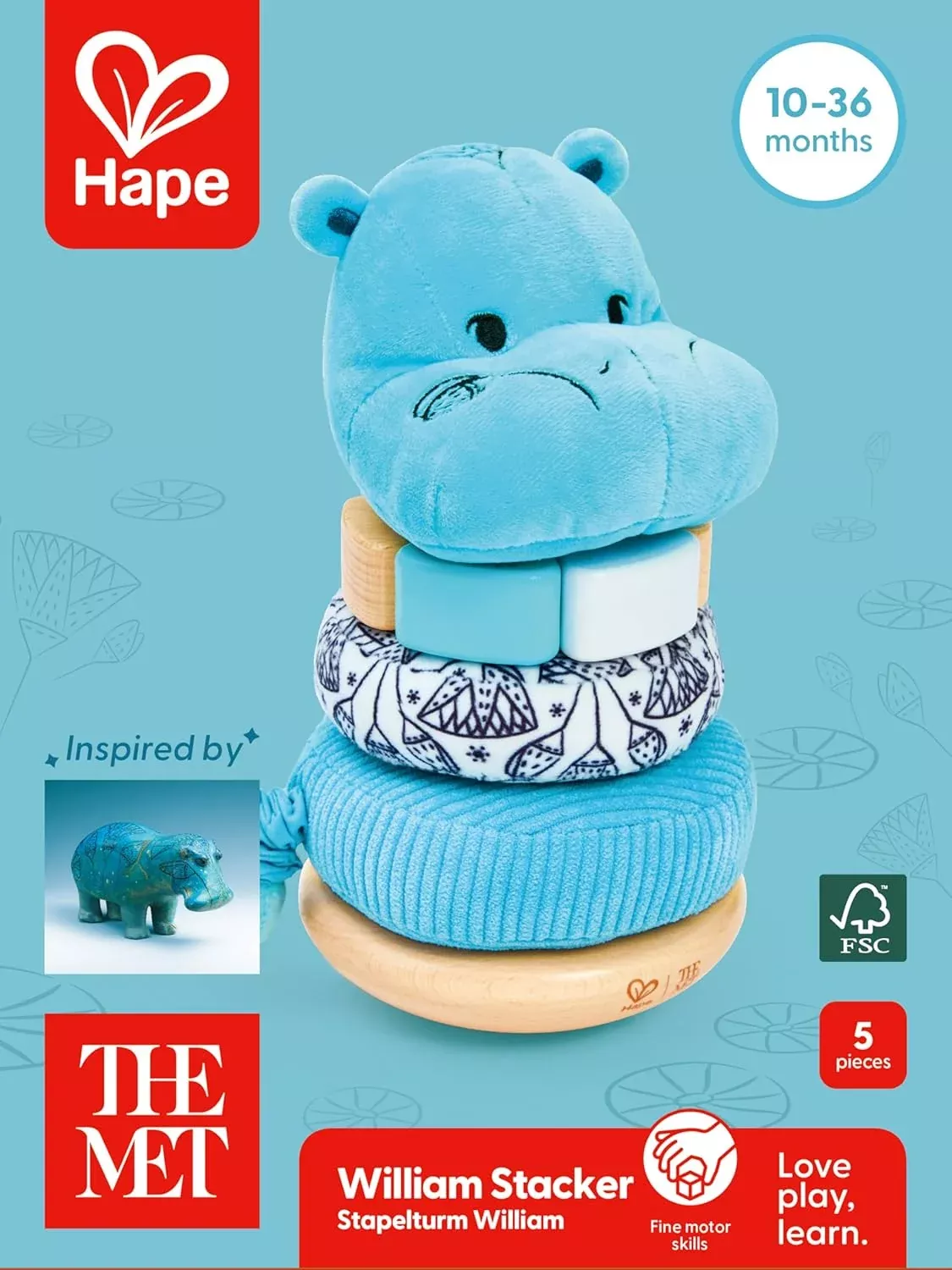 The Met William Hippo Stacker