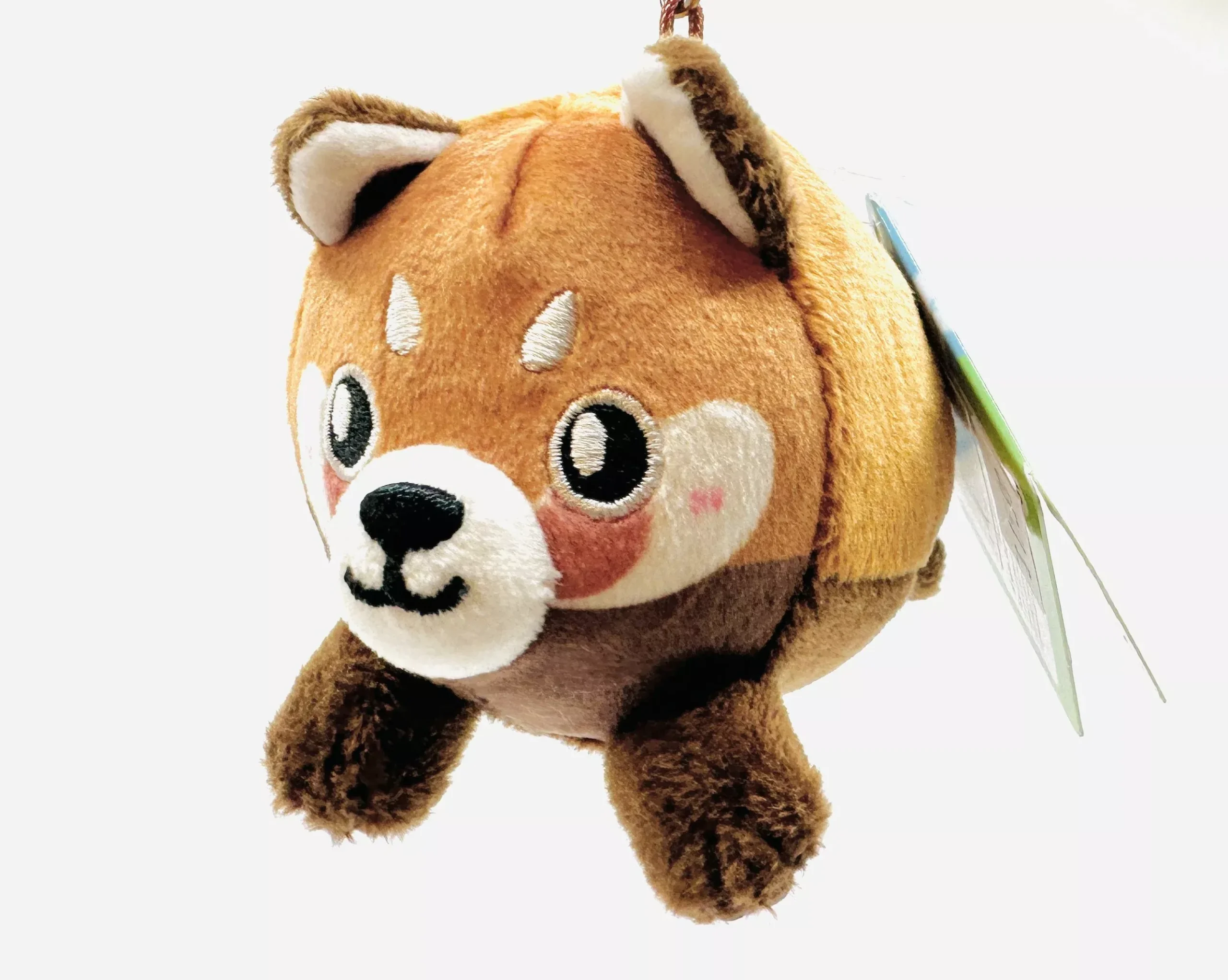 Micro Baby Red Panda Plush Keychain 3"