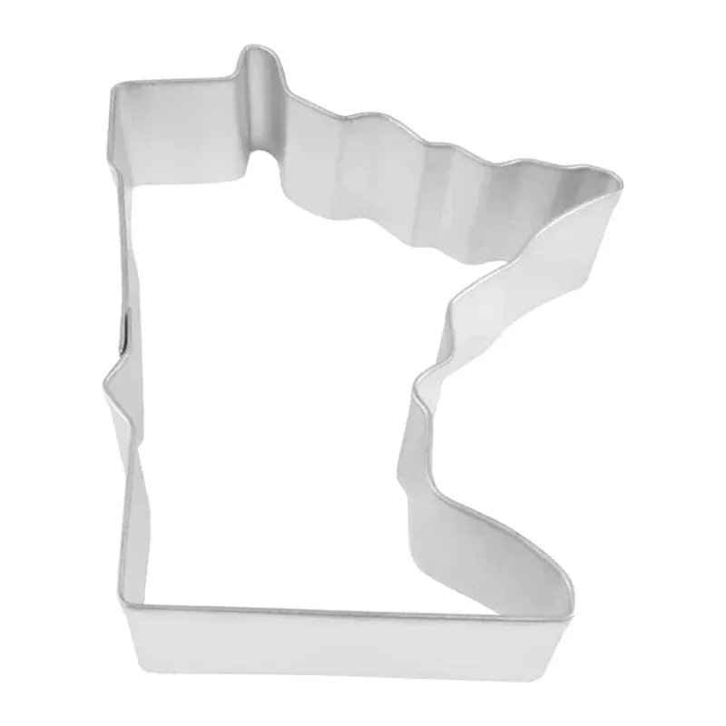 Minnesota State Cookie Cutter - 3.25