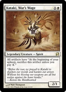 MtG Modern Masters Rare Kataki, War's Wage #20