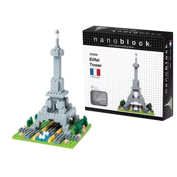 Nanoblock Eiffel Tower Building Set