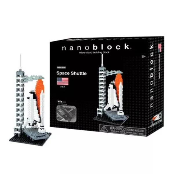 Nanoblock Space Shuttle Building Set