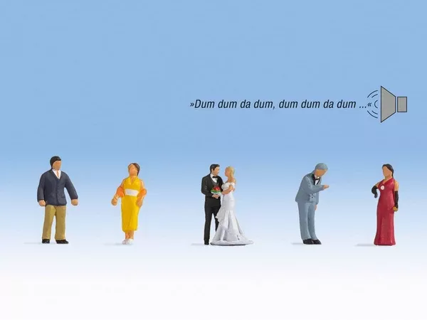 Noch 12861 - Sound-Scene - Wedding with Sound (HO Scale)
