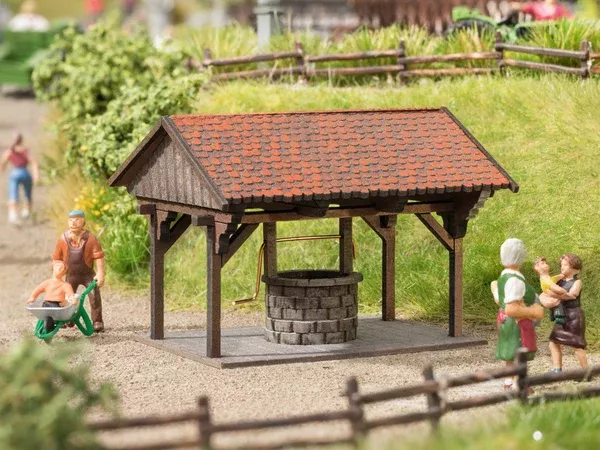 Noch 14375 - Laser-Cut Minis - Well (HO Scale)