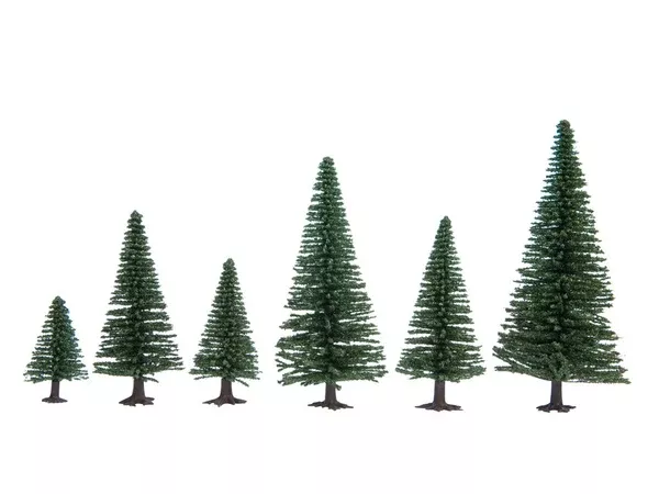 Noch 26920 - Fir Trees 10pc (5 - 14cm)
