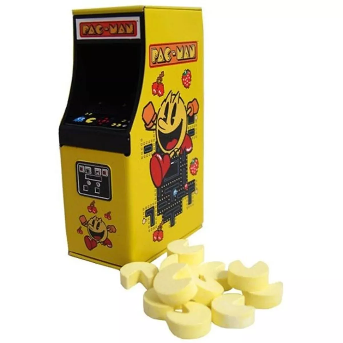 Pac-Man Arcade Strawberry Candy Tin