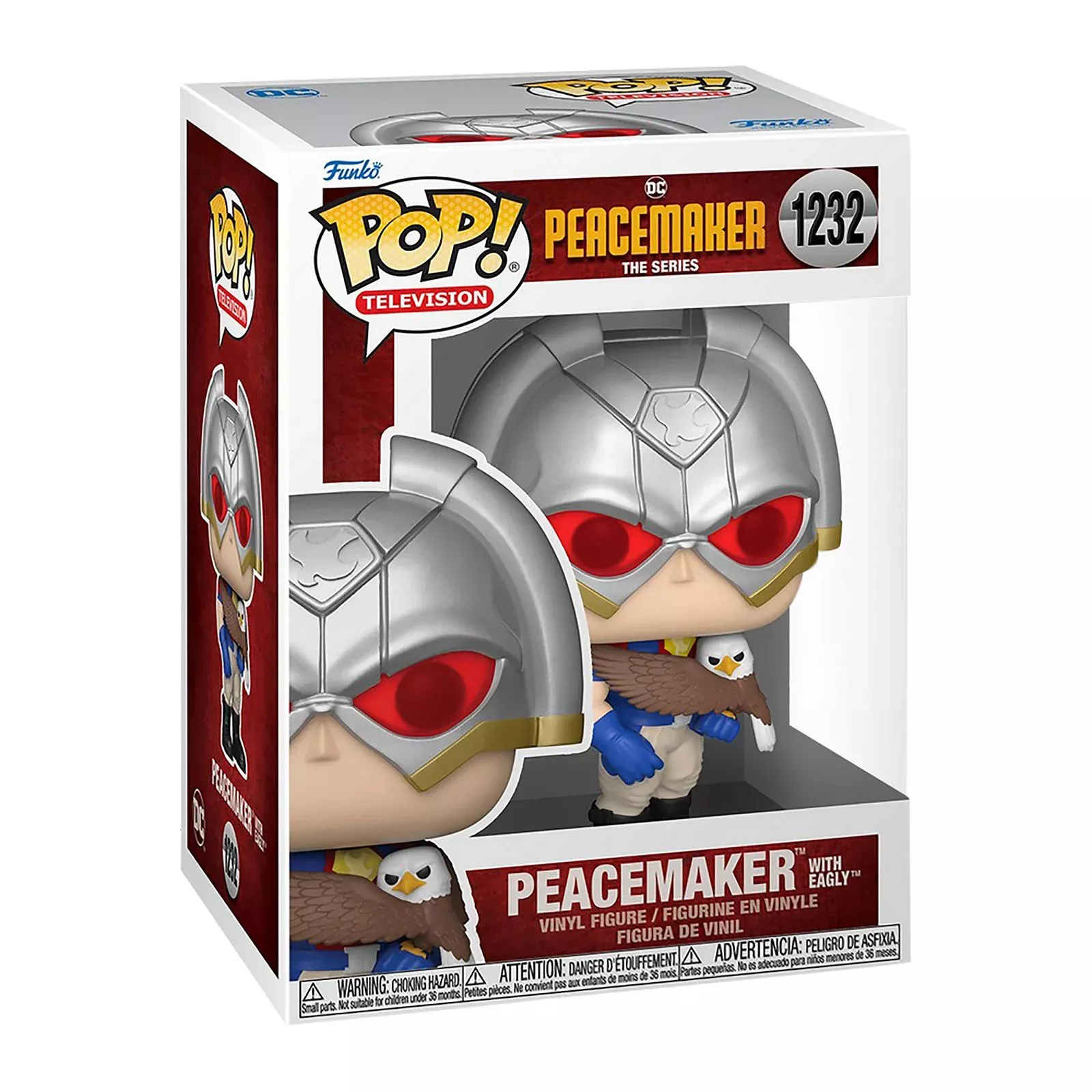 Peacemaker with Eagle Funko Pop Figure