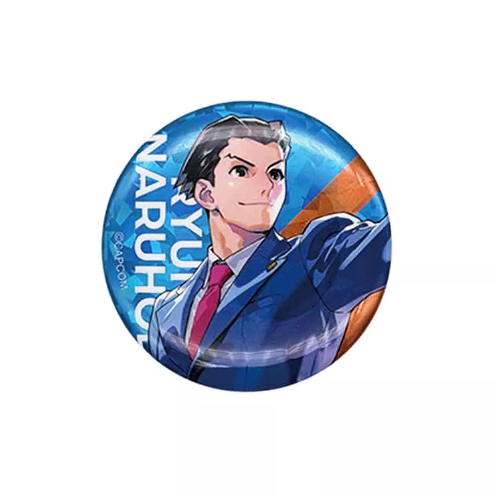 Phoenix Wright Hologram Can Badge CAPCOM STORE ALL CAPCOM - Ace Attorney