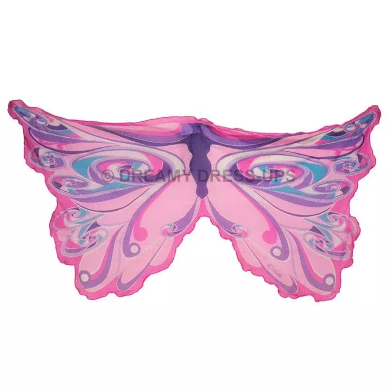 Pink Rainbow Fairy Wings