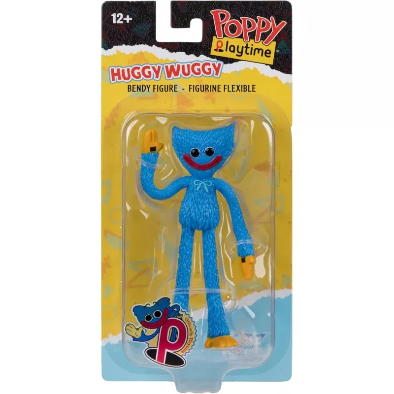 Poppy Playtime 4.5 Inch Action Figure Bendable Basic - Huggy Wuggy