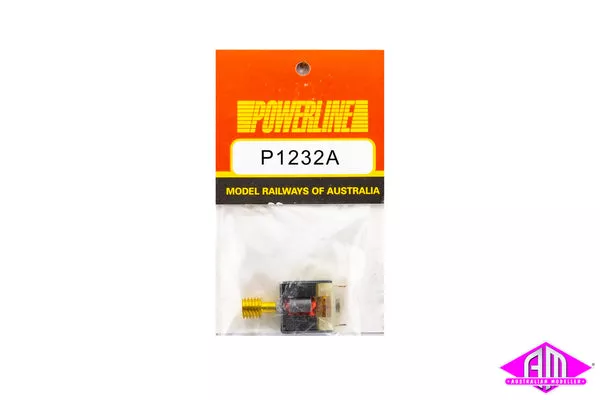 Powerline - P1232A - Motor And Worm Gear - Mk3 (HO Scale)
