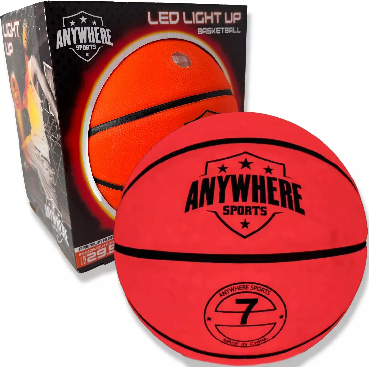 Pro Glow Light-Up Basketball