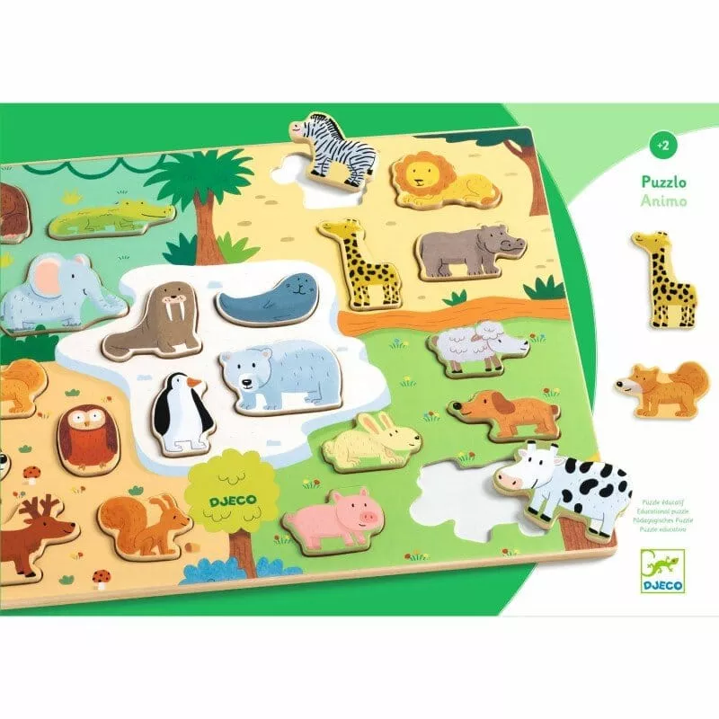 Puzzlo Animo Wooden Puzzle