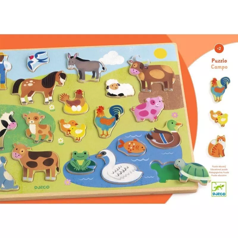 Puzzlo Farm Wooden Puzzle