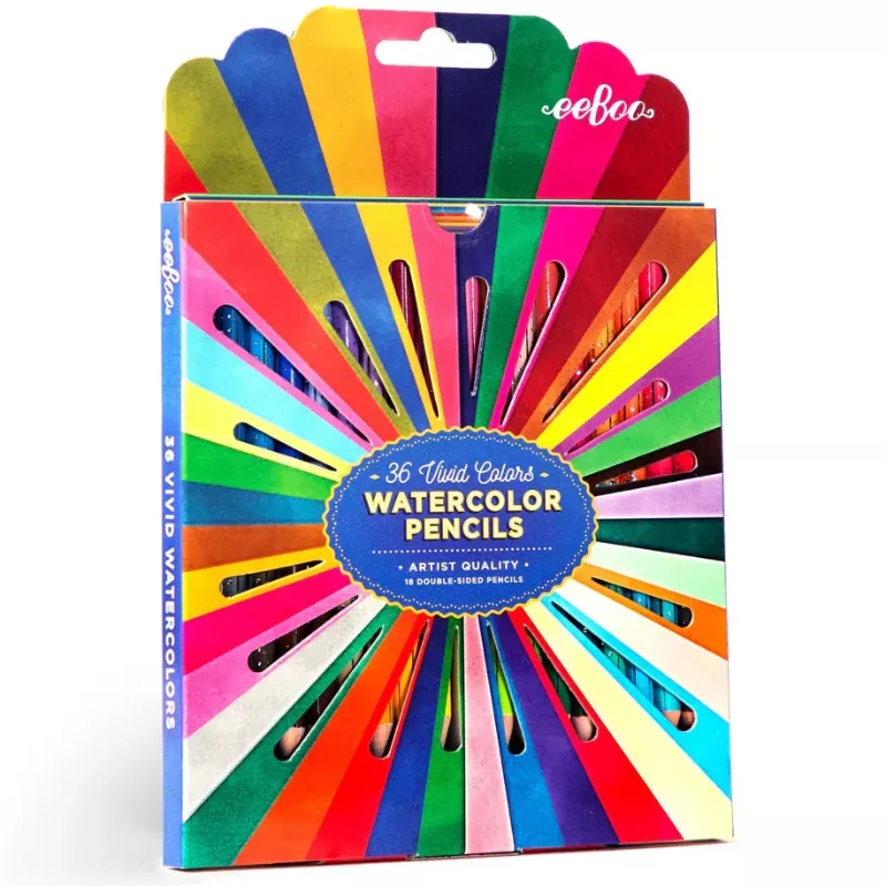 Rainbow Double-Sided Watercolor Pencils