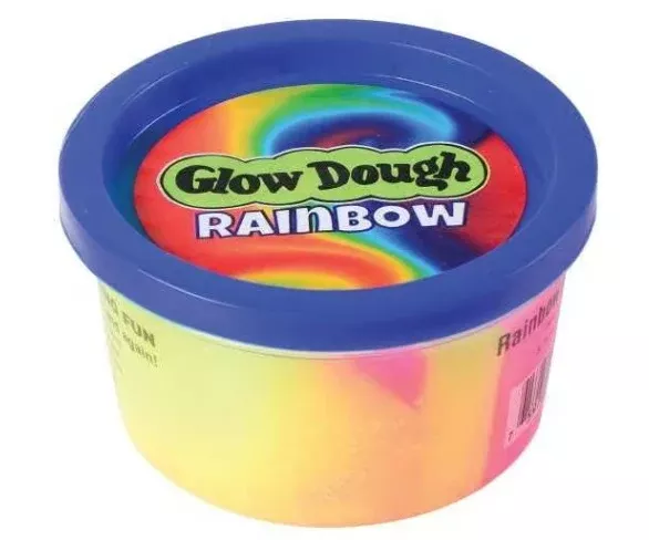Rainbow Glow Dough