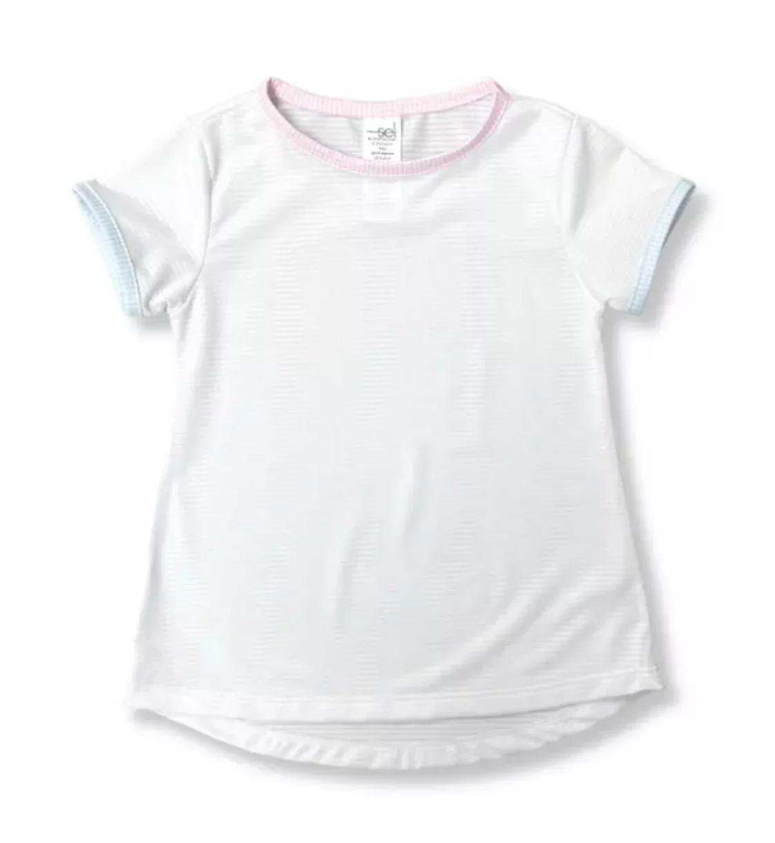 Set Athleisure Bridget Basic Tee - White/Pink/Blue
