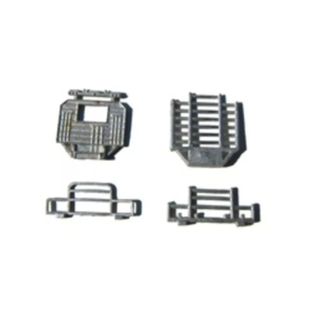 Showcase Miniatures 63 – Grilles And Headache Racks – N Scale Kit