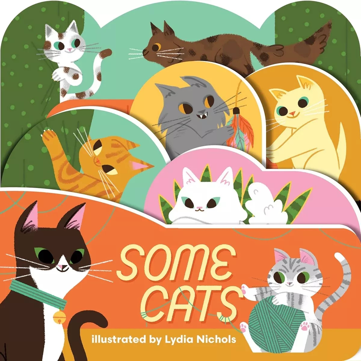 Some Cats Layered View Interactive Die-Cut Children's Board Book