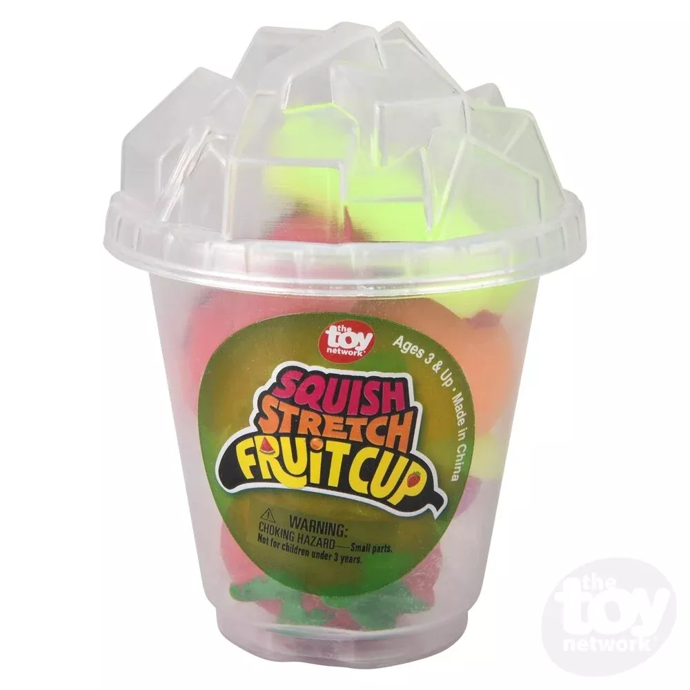 Squishy Stretchy 6pc Fruit Cup