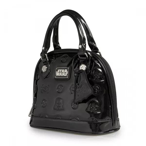 Star Wars Darth Vader Darkside Mini Black Patent Dome Bag