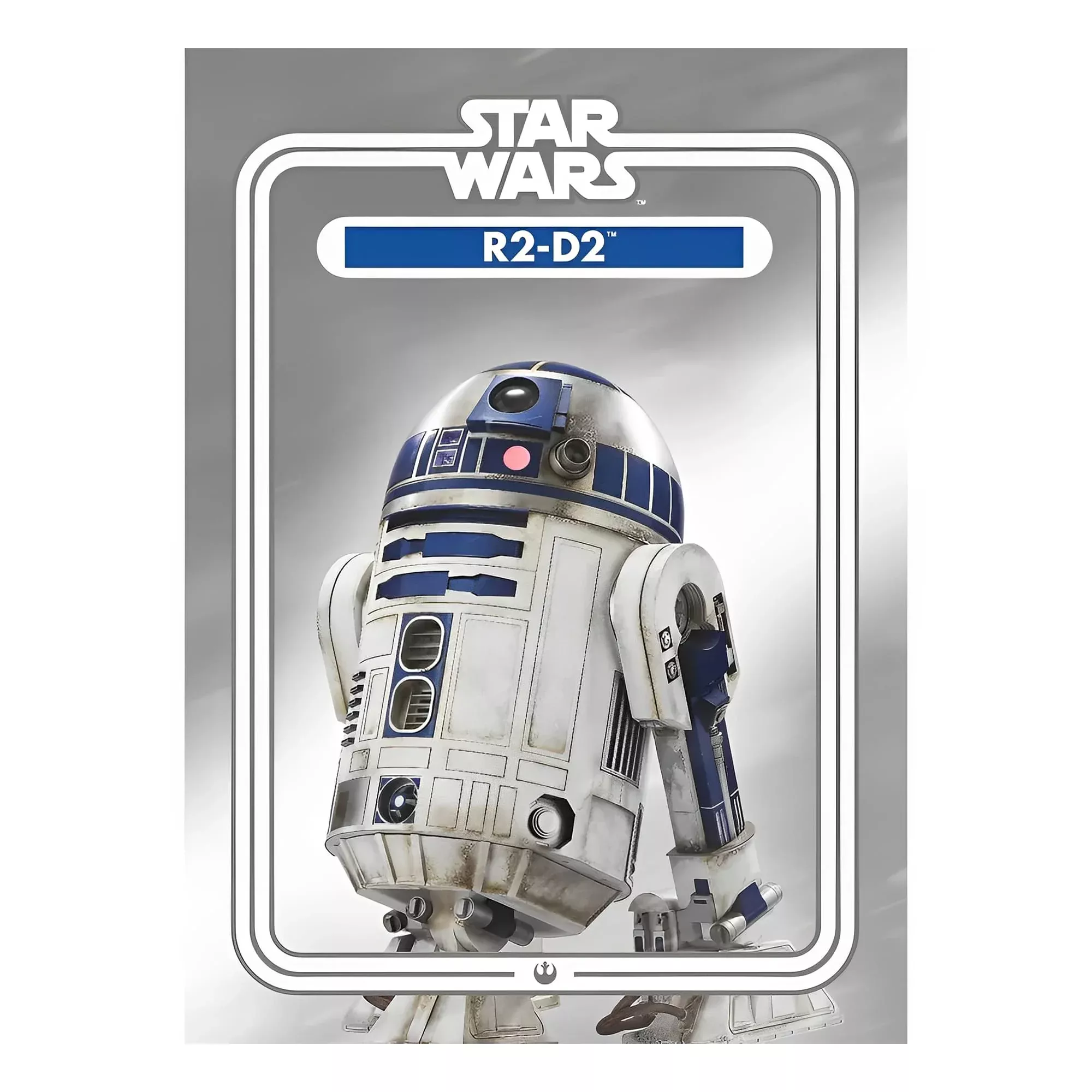 Star Wars R2-D2 2.5 x 3.5 Inch Flat Magnet