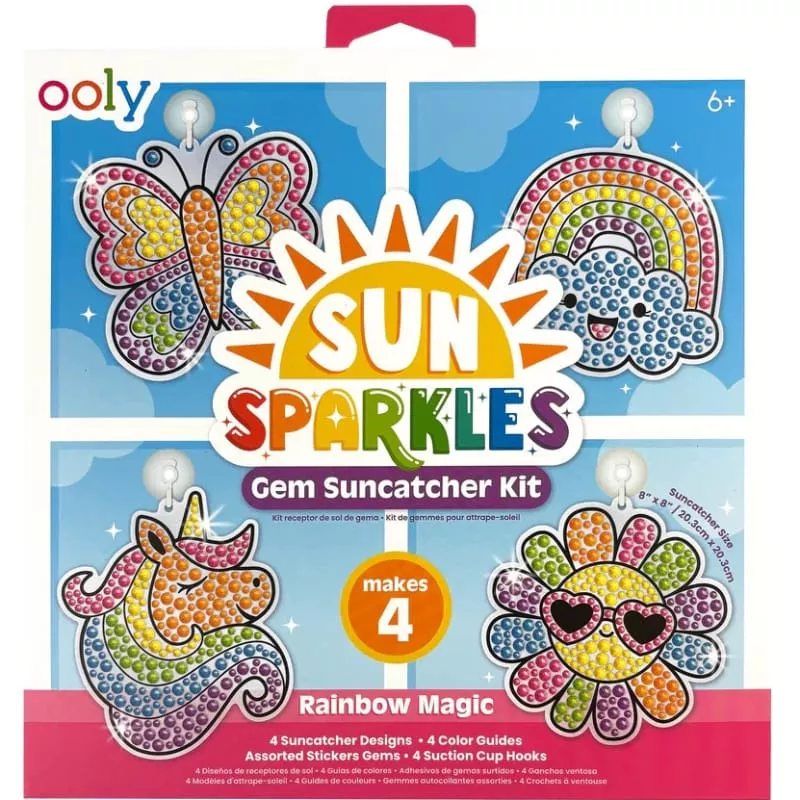 Sun Sparkles Gem Suncatcher Kit - Rainbow Magic
