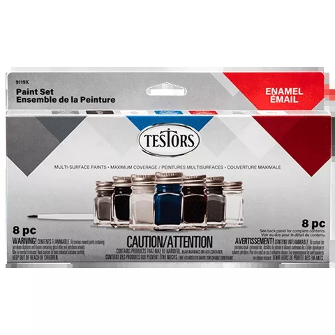 Testors 9119X Model Car Enamel Kit