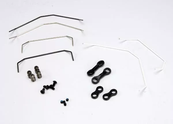 Traxxas 5589X Sway Bar Set Front and Rear for Jato