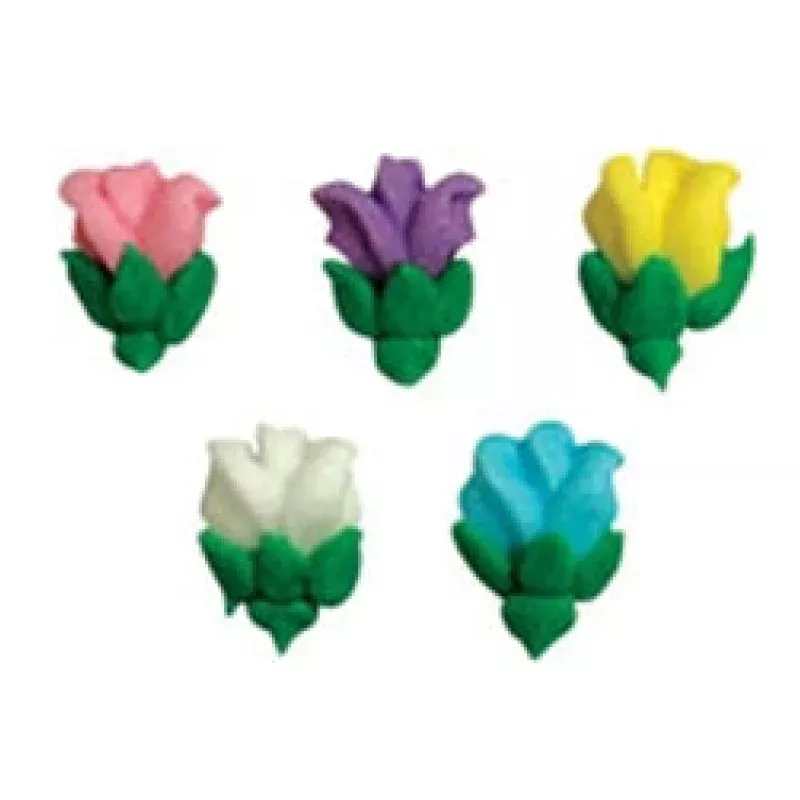 Tulip Royal Icing Decorations 5/8 - 20 Pack