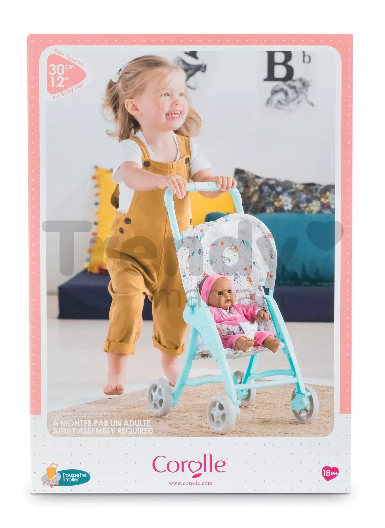 Turquoise Stroller for 12