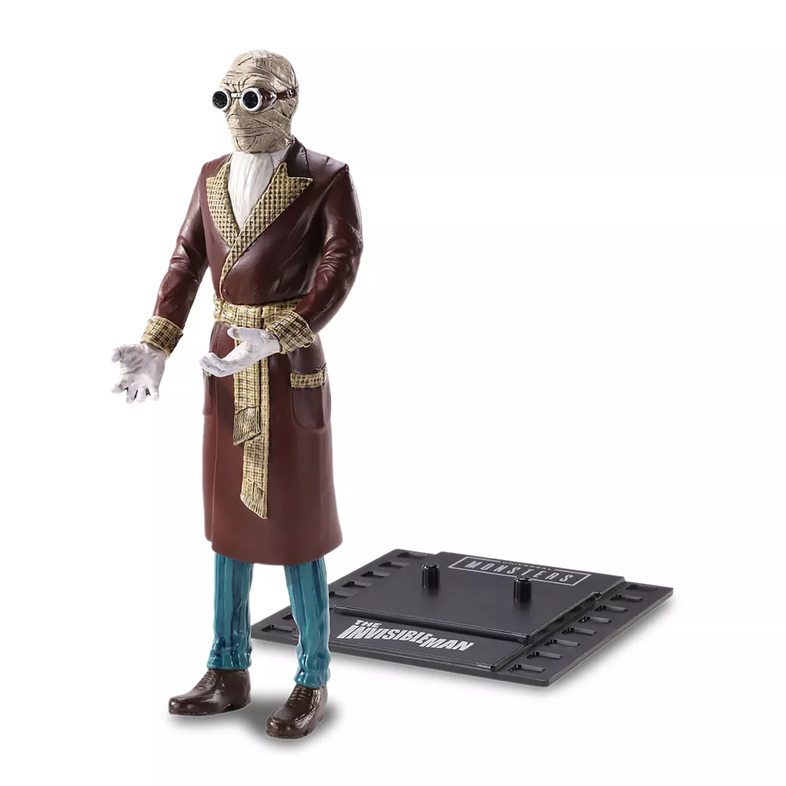 Universal Monsters - The Invisible Bendyfigs Figure 18 cm