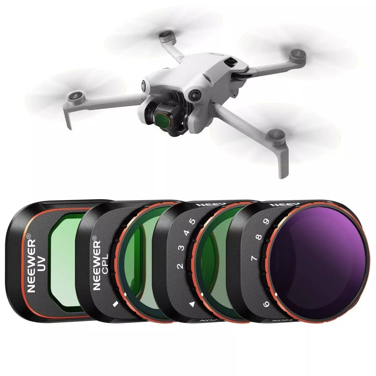 Variable ND Filter Set For DJI Mini 4 Pro (4 Pack)