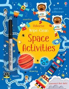 Wipe-Clean Space Activities
