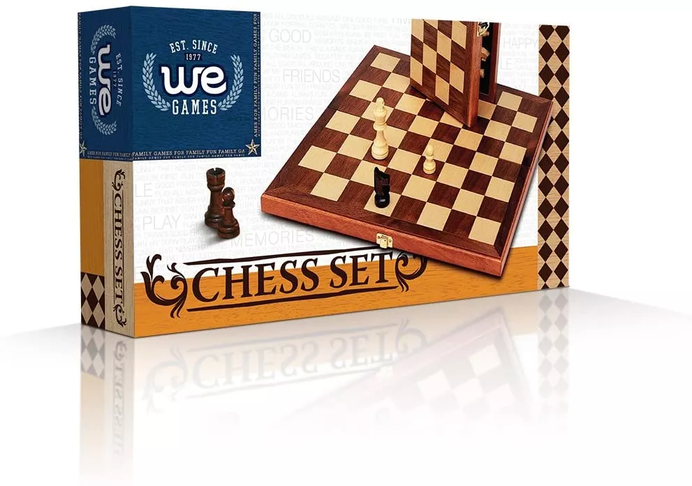 Wood Folding Chess Set