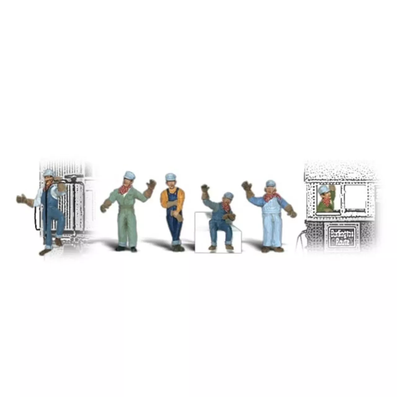 Woodland Scenics #1866 – Engineers – HO Scale