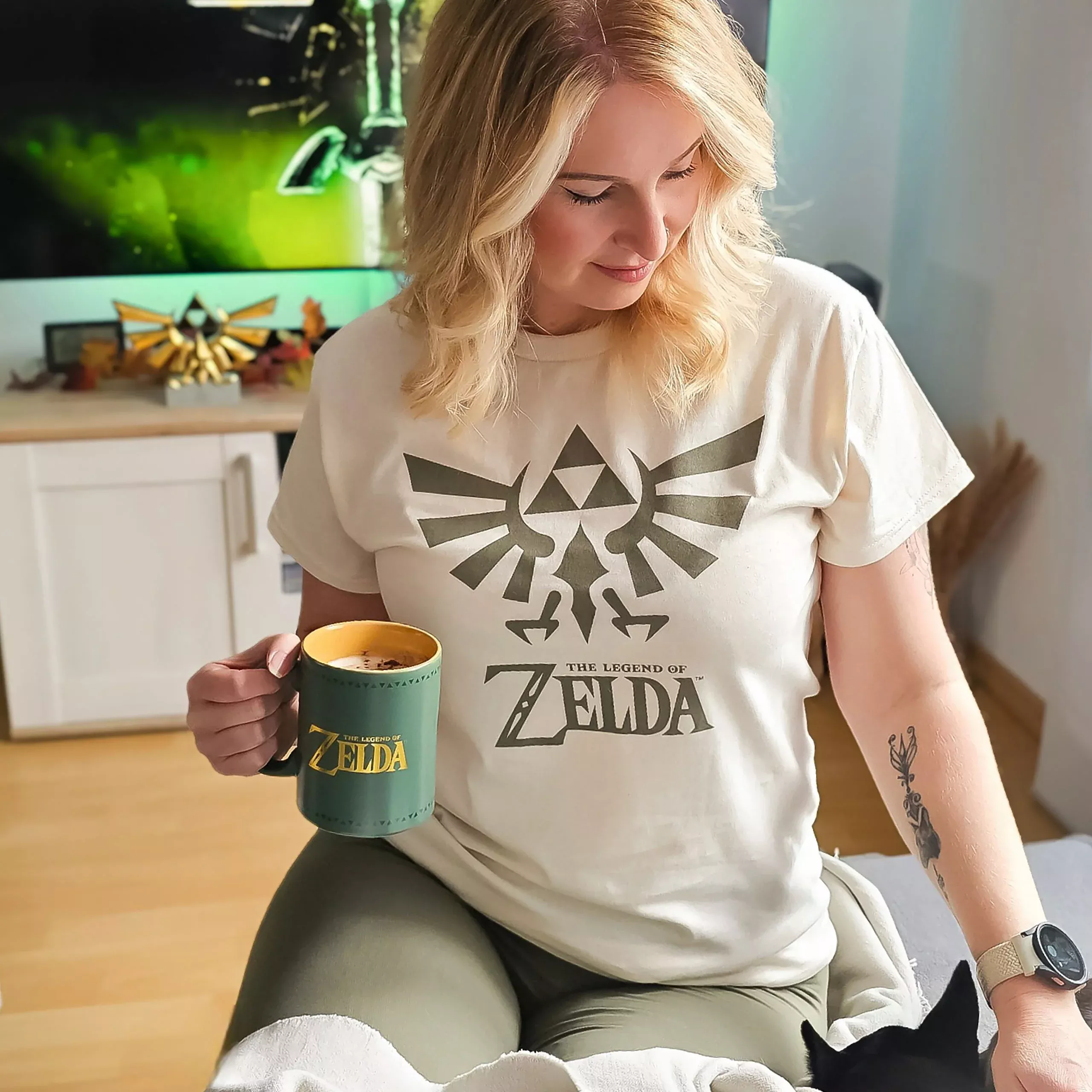 Zelda - Iconic Logo T-Shirt beige